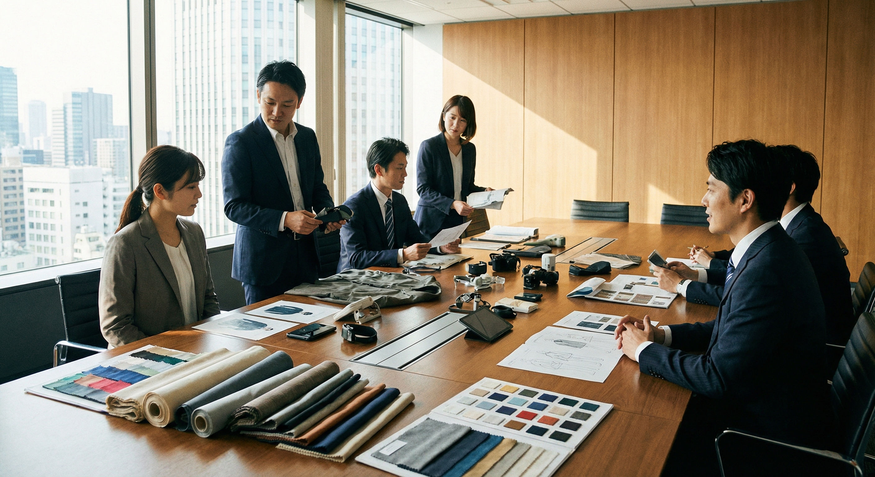 商品企画・製造・販売のイメージ