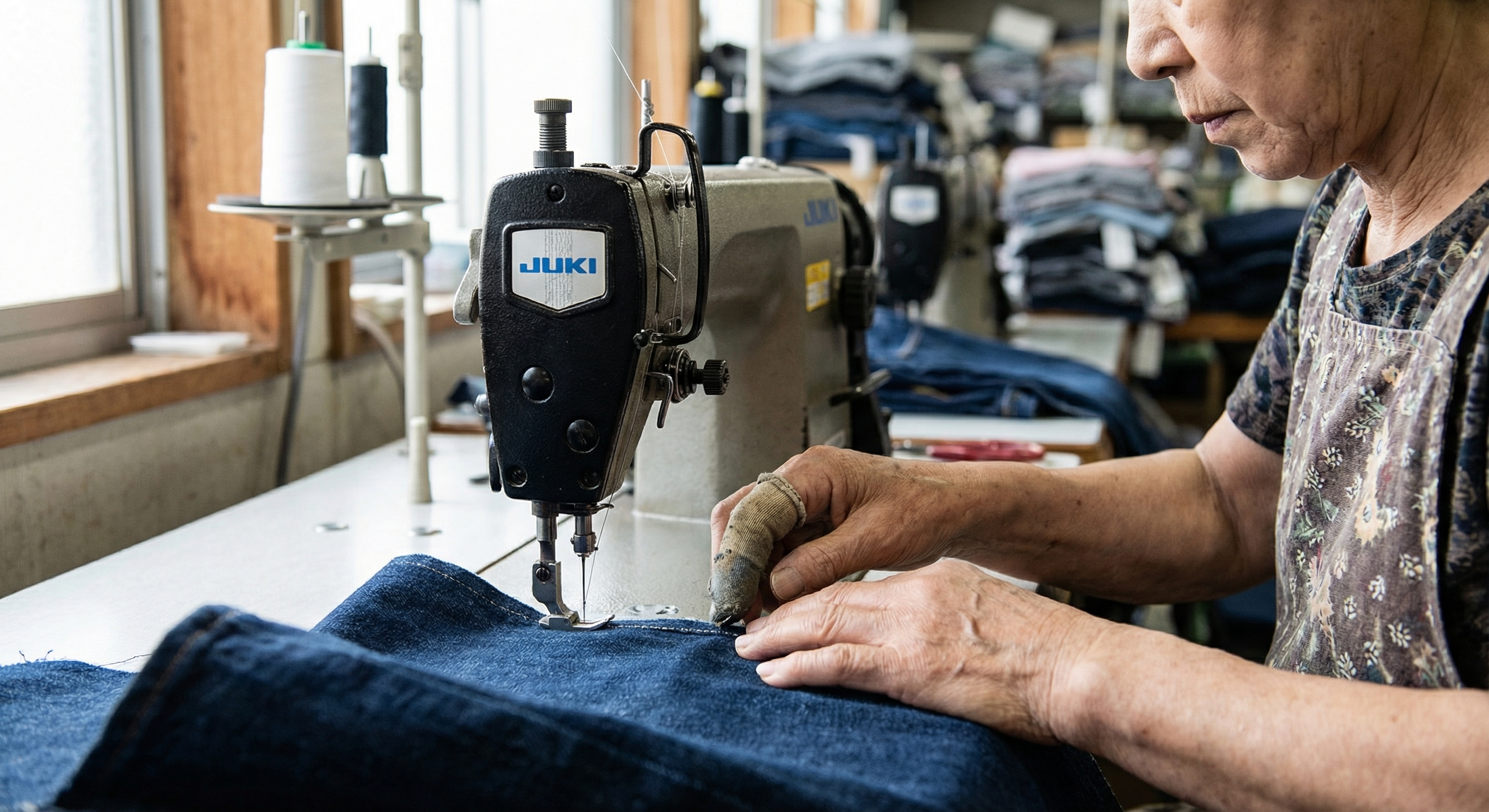 株式会社FACTORY 縫製加工 - 熟練の職人による縫製作業