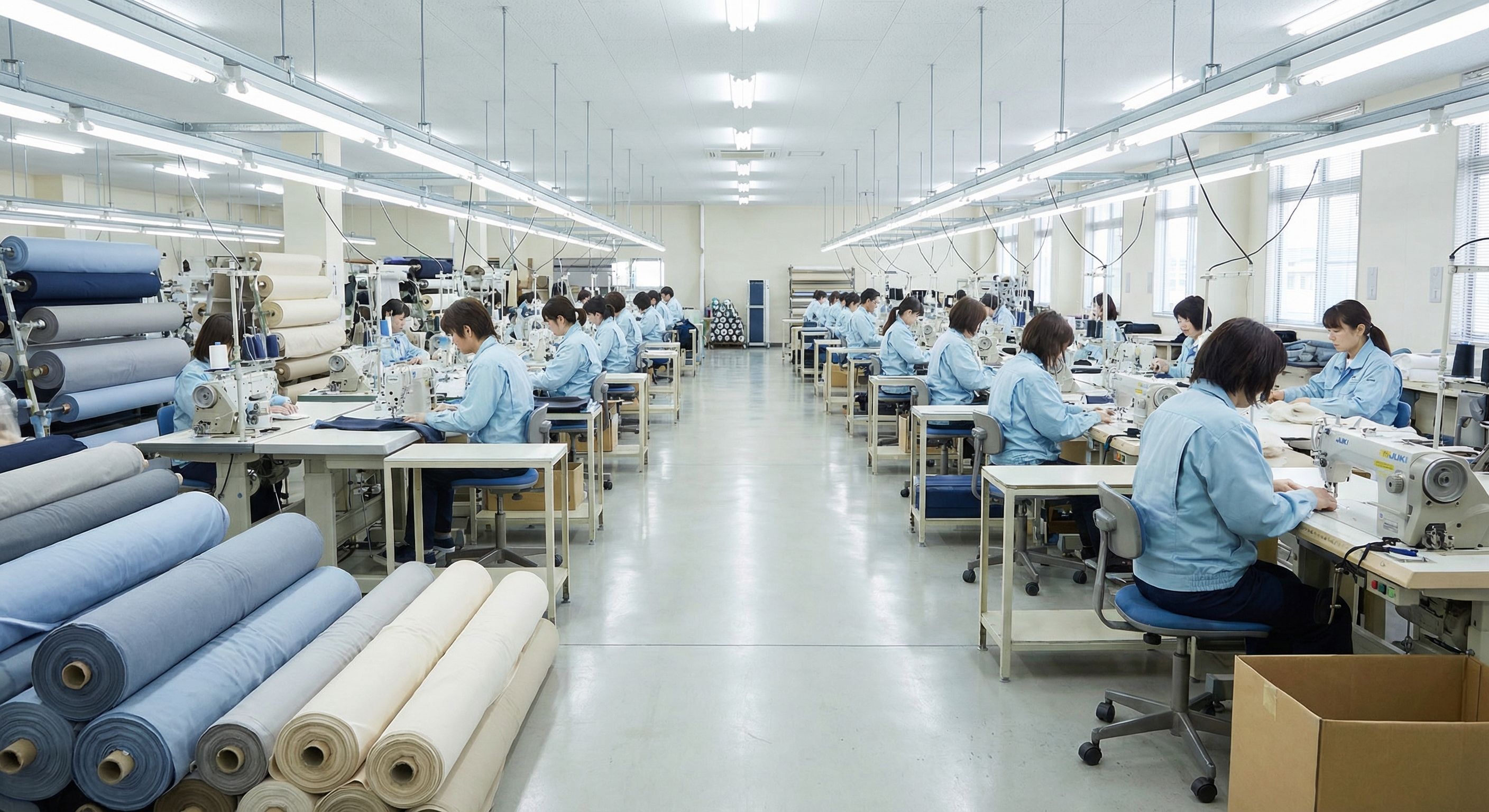 株式会社FACTORY Textile Factory - テキスタイル縫製加工の製造工程